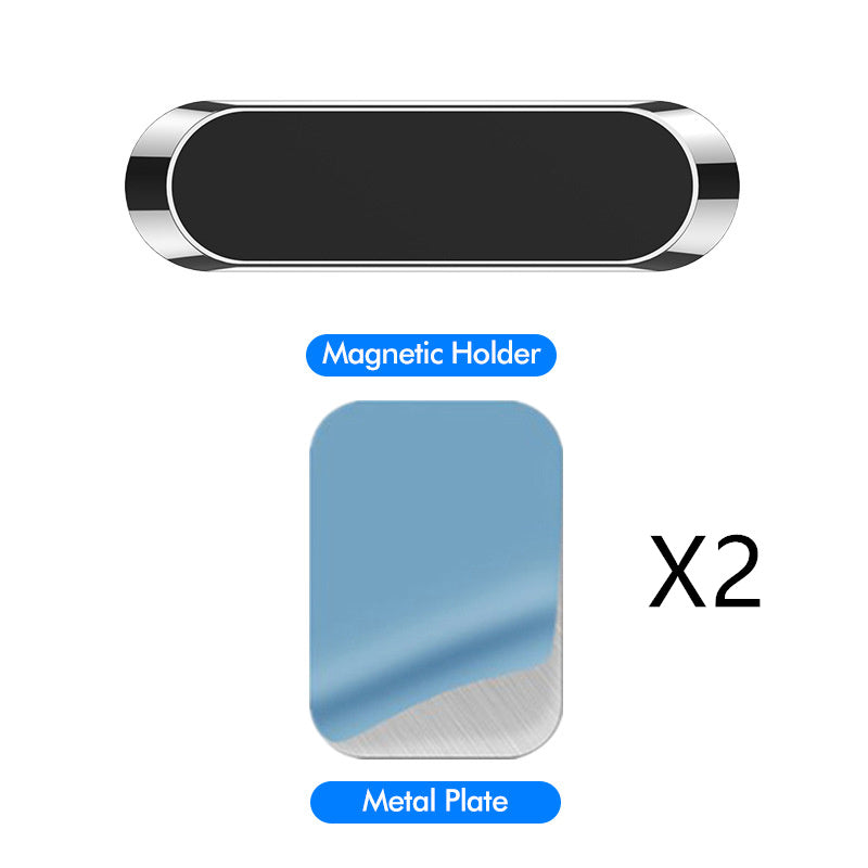 F6 Strip Plate Magnetic Car Phone Holder Stand