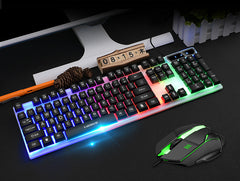 Colorful Backlit Gaming USB Wired Keyboard
