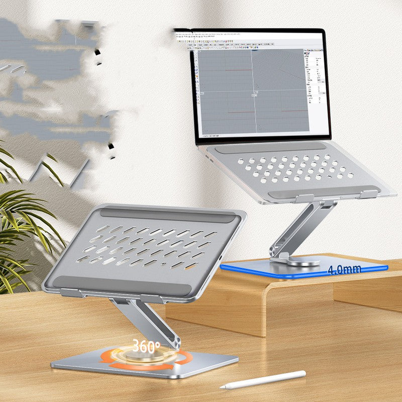 Laptop Stand Desktop Rotates 360 Degrees Higher