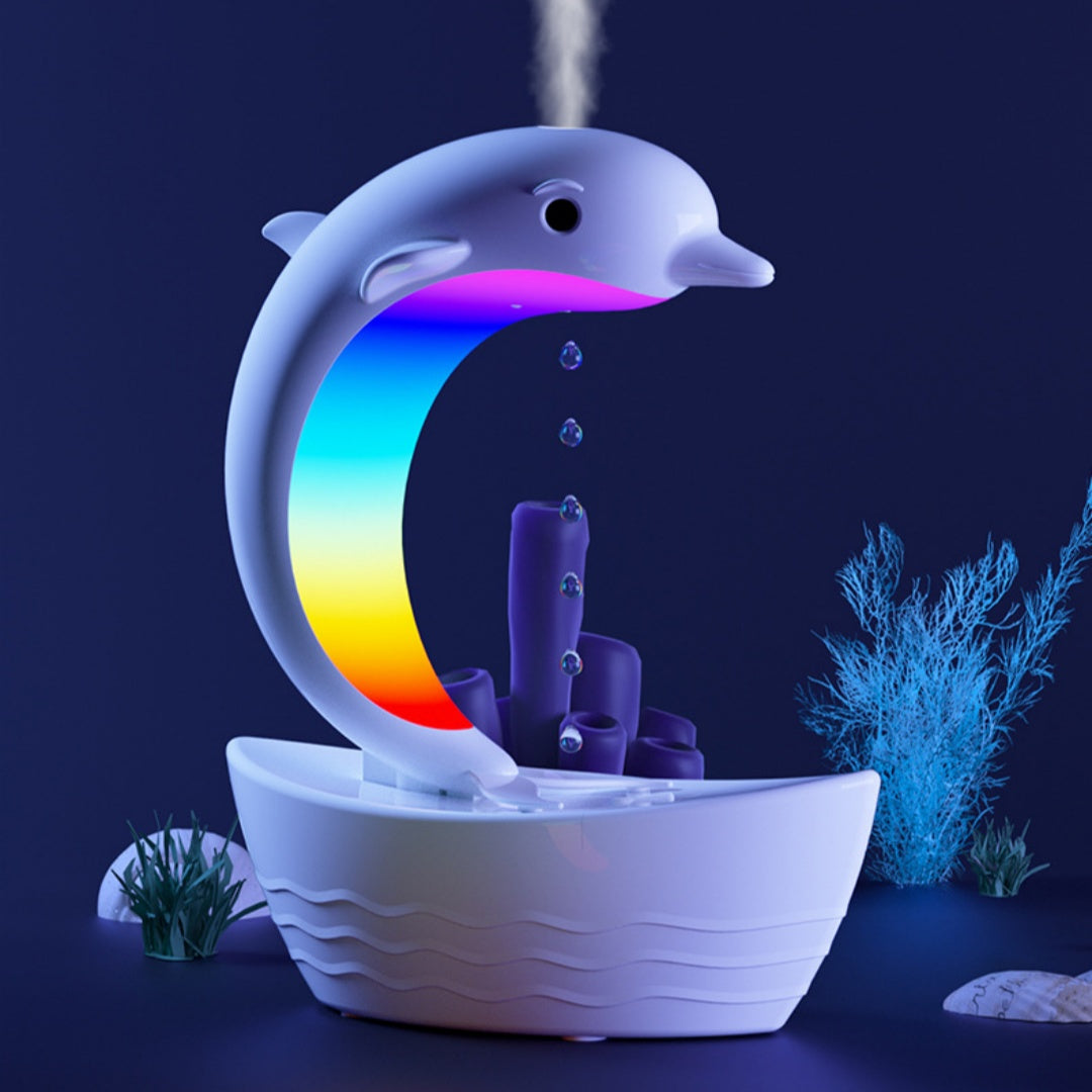 Anti-gravity Fine Sprays Bluetooth Speaker Smart Humidifier