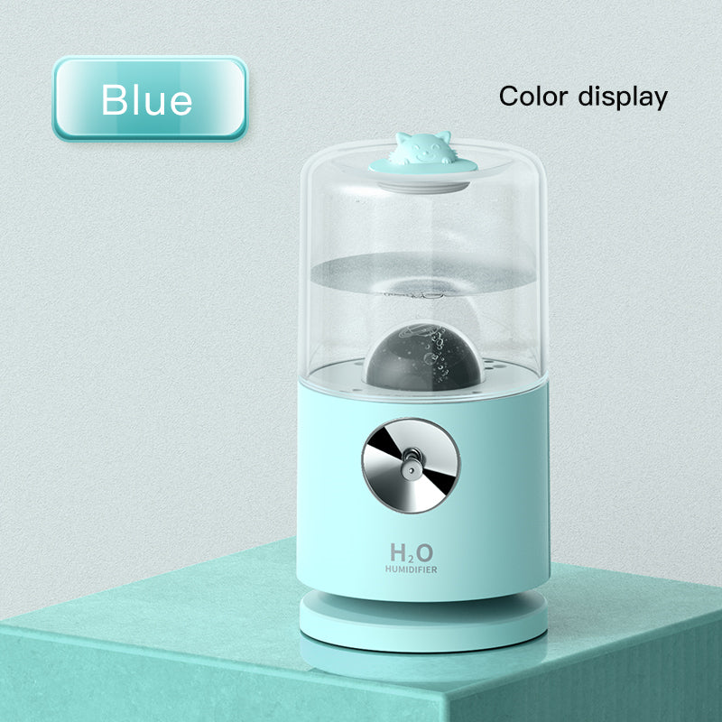 Small Smart Rotary Projection Humidifier