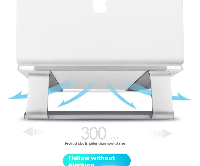 Laptop Stand Pad Elevated Metal Bracket