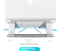 Laptop Stand Pad Elevated Metal Bracket