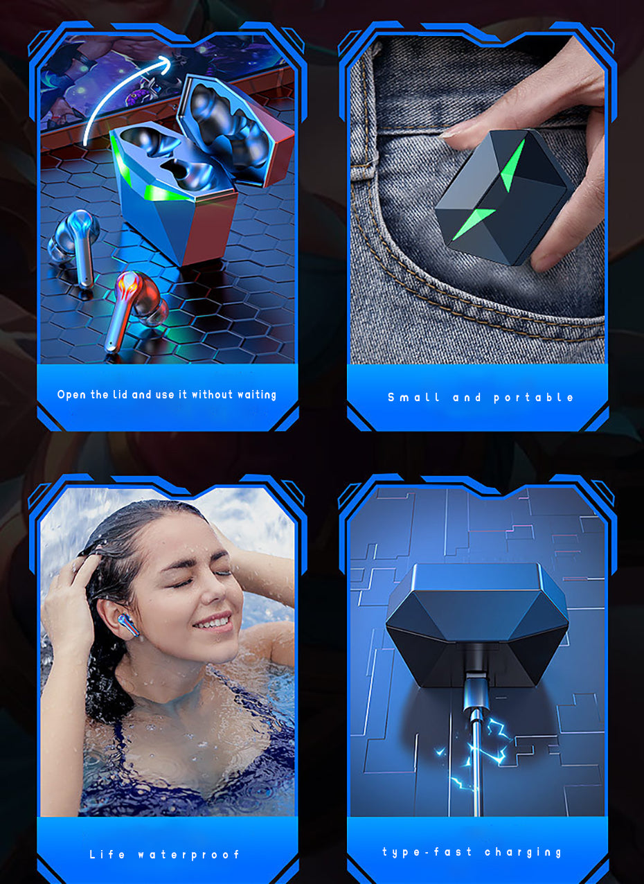 Bluetooth Wireless Earbuds Charge Box