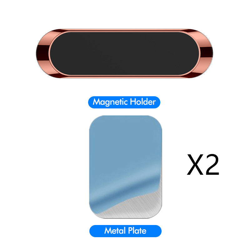 F6 Strip Plate Magnetic Car Phone Holder Stand